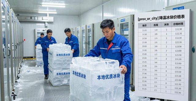 临沂降温冰块多少钱一吨？本地制冰厂报价来了
